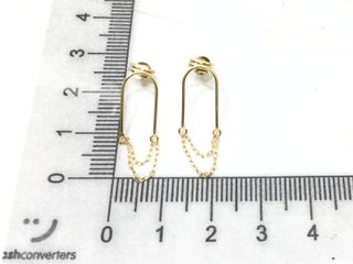pendientes oro 18k