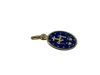 medalla oro 18k