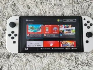 Nintendo Switch OLED Blanca