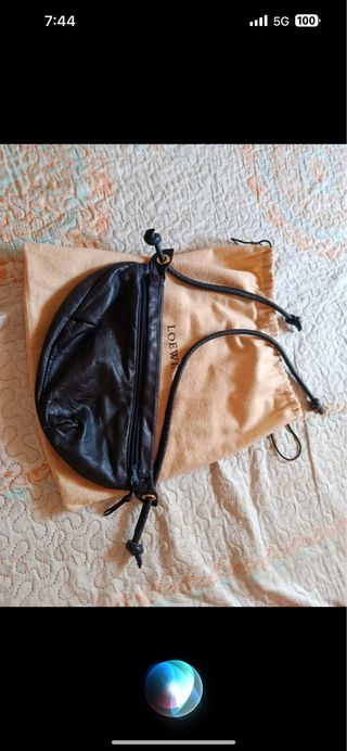 Bolso bandolera Loewe vintage azul Marino unisex 
