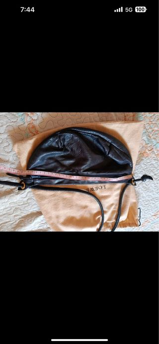 Bolso bandolera Loewe vintage azul Marino unisex 