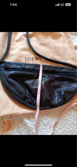 Bolso bandolera Loewe vintage azul Marino unisex 