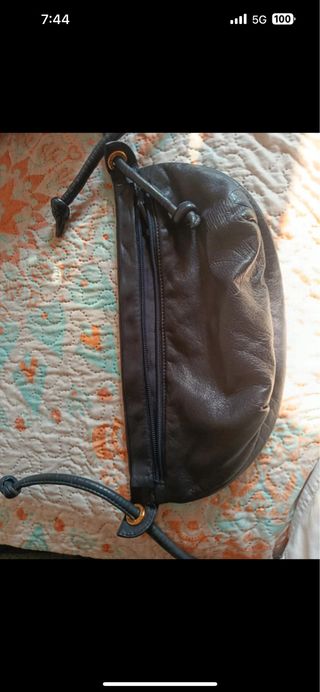 Bolso bandolera Loewe vintage azul Marino unisex 