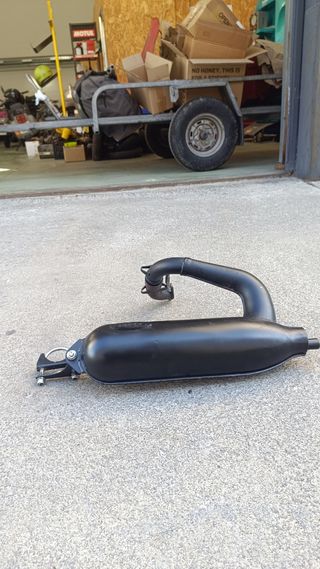 Tubo de escape Vespa Siluro Touring