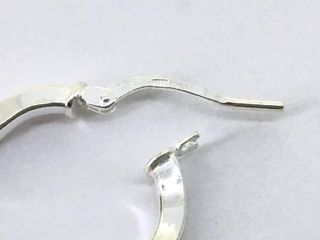 argollas plata 925mm