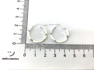 argollas plata 925mm