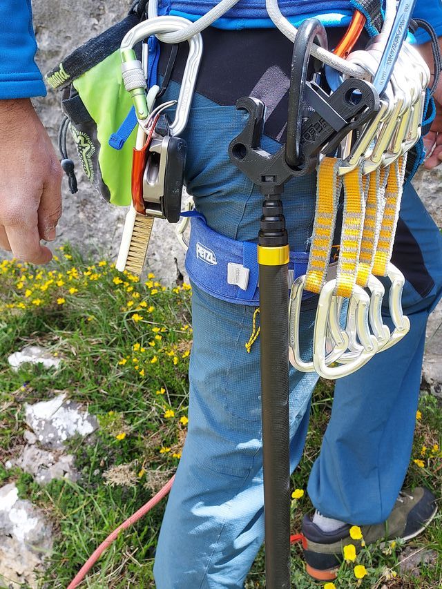 Pértiga escalada - clip-stick- climbing pole