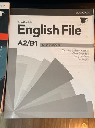 Libro English file A2 B1