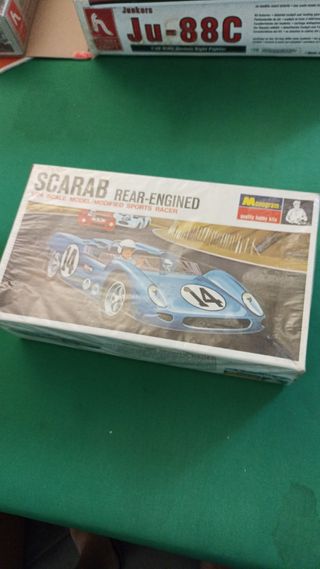 Monogram Scarab Rear-Engined 1/24 Model Kit