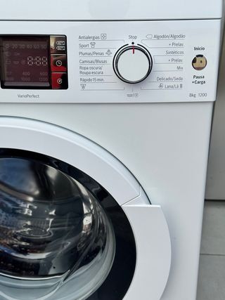 LAVADORA BOSCH DE 8 KILOS SERIE6 DE 1200RPM