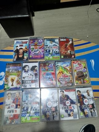 Lot 12 giochi per PSP