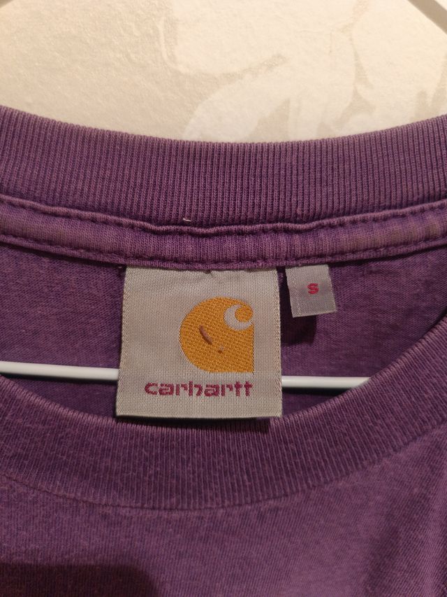Camiseta Carhartt Morada Talla S