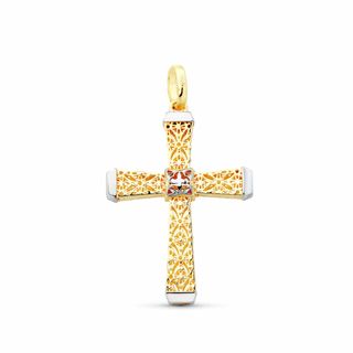 crucifijo oro 18k