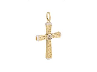 crucifijo oro 18k