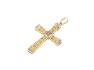 crucifijo oro 18k