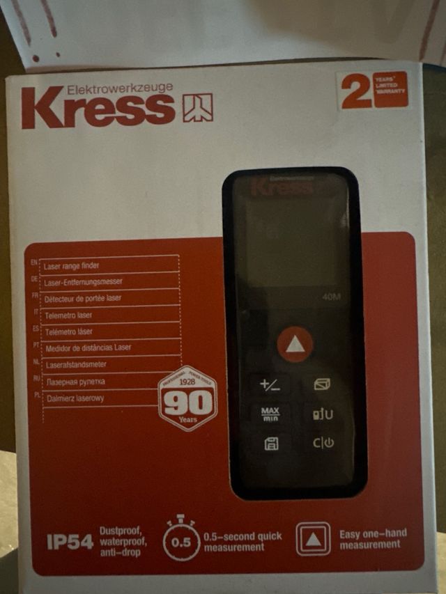 Medidor Láser 40mts MTS K1200