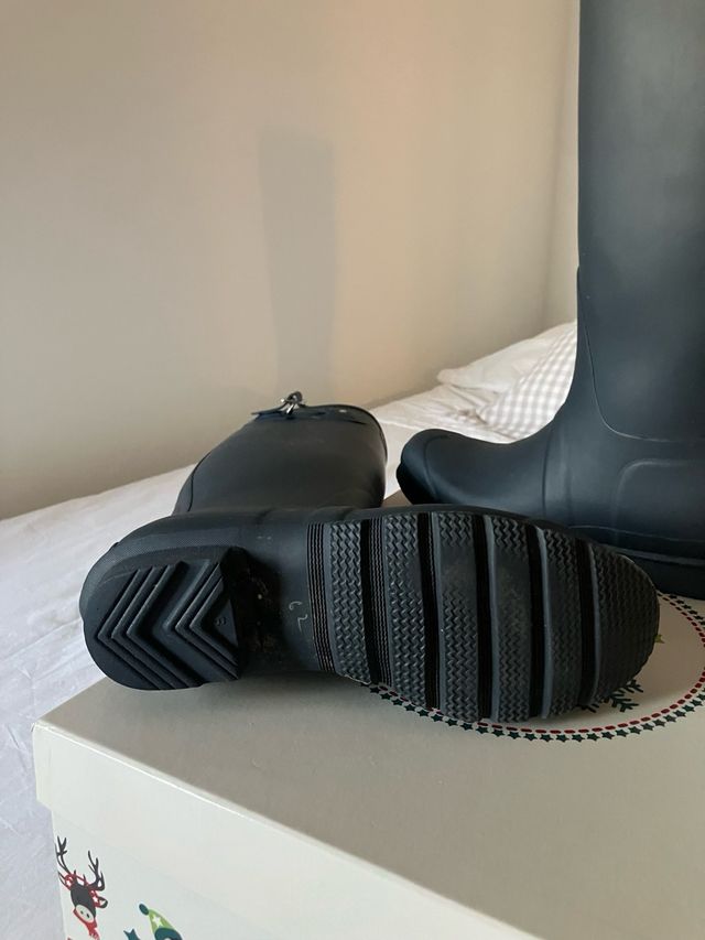 Botas de agua Hunter azul marino