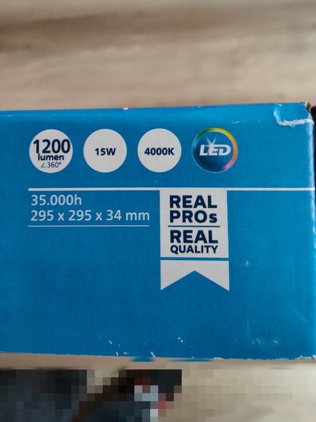 Panel LED Philips Projectline 1200lm 15W 4000K