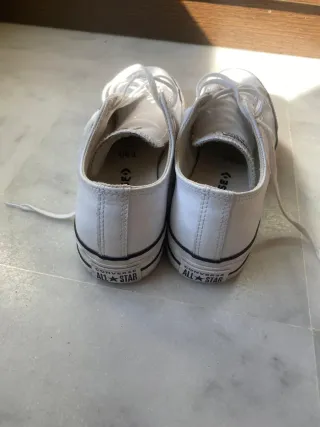 Converse Piel Plataforma Talla 41
