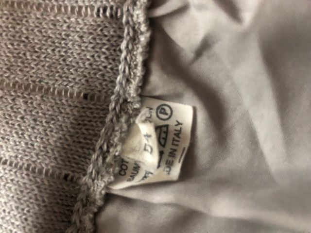 NEW MAGLIA vestito completo grigio rosa