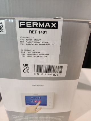 KIT Videoportero FERMAX 1401 WAY 7" 1 LINEA