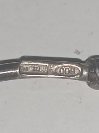 Antiguo conjunto  joyería plata, nácar y coralina