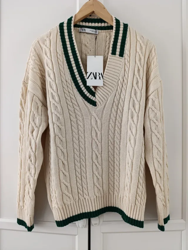 Jersey Zara - Punto Trenzado