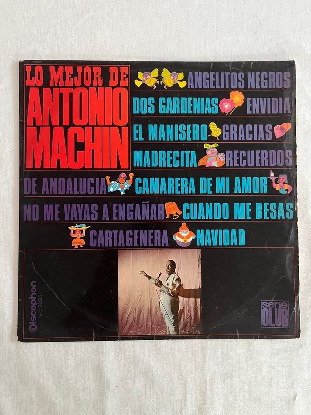 2 Vinilos Ravel y Antonio Machín