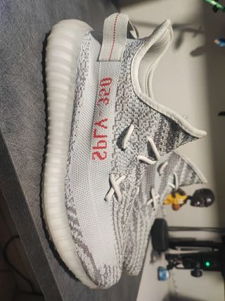 Adidas Yeezy Boost 350 V2 Grigio/Bianco 45
