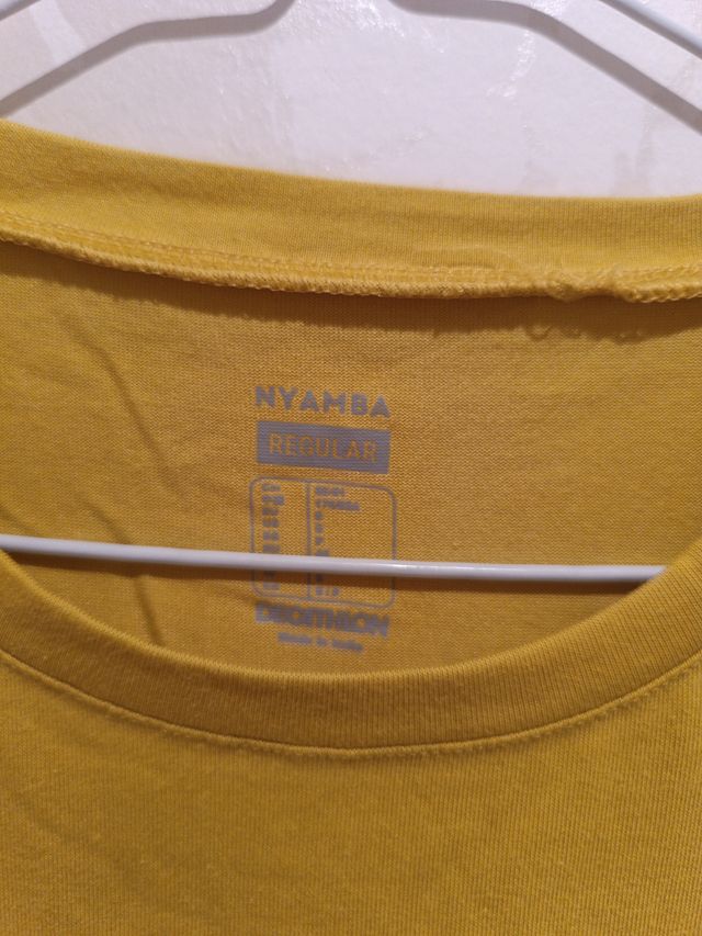 Camiseta amarilla Nyamba talla S