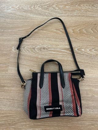 Bolso Bimba y Lola negro y rosa