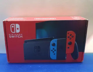 CONSOLA SWITCH COMPLETA NEON