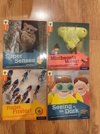 Pack de 4 lecturas Oxford nivel 6 