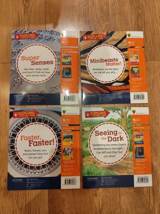 Pack de 4 lecturas Oxford nivel 6 