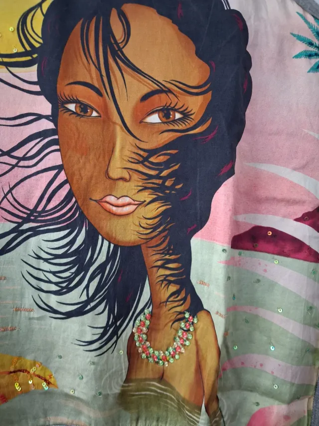 Camiseta Custo Barcelona Talla S Multicolor