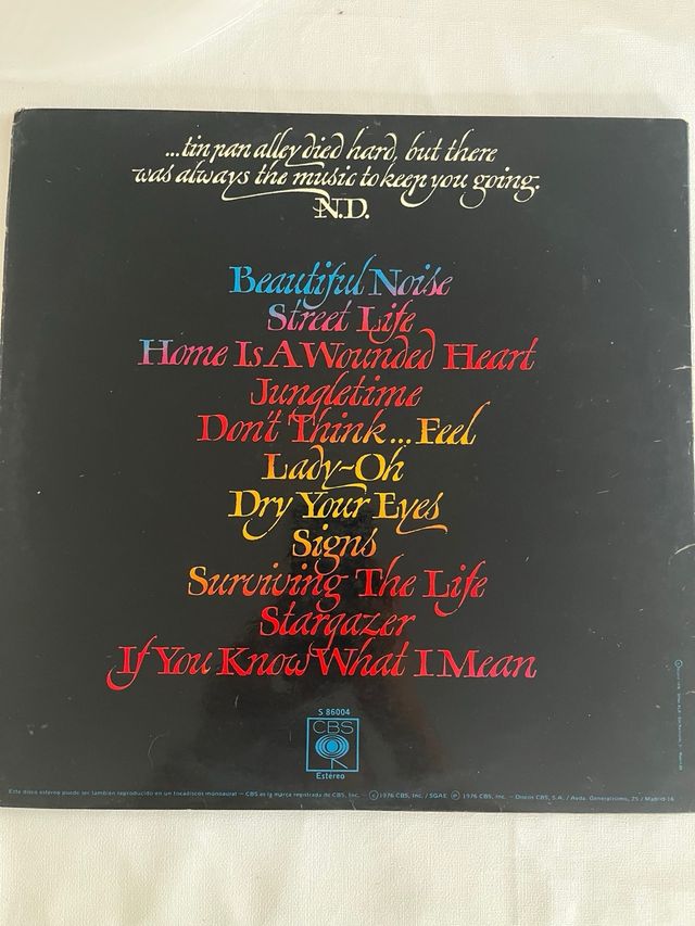 Vinilo Neil Diamond Beautiful Noise