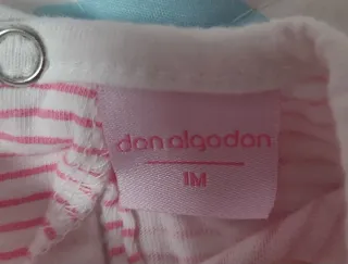 Pijama rosa bebé 1 mes