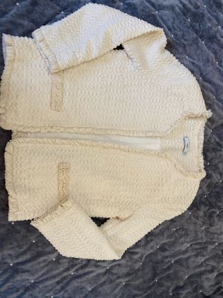 Torera Mango manga larga beige XS