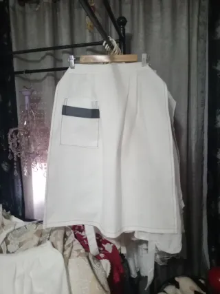 Delantal Baturra Blanco