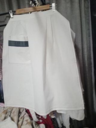 Delantal Baturra Blanco