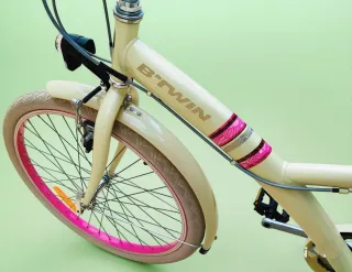 Bicicletta Citybike bambina BTwin 24 pollici 