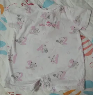 Pijama bebé don algodon 1 mes