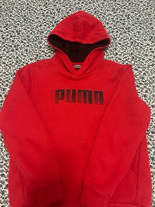 Sudadera Puma Niño Roja
