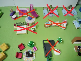 Mobiliario Playmobil