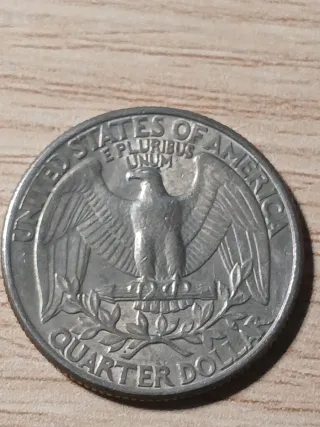 QUARTER DOLLAR 1977 USA monete
