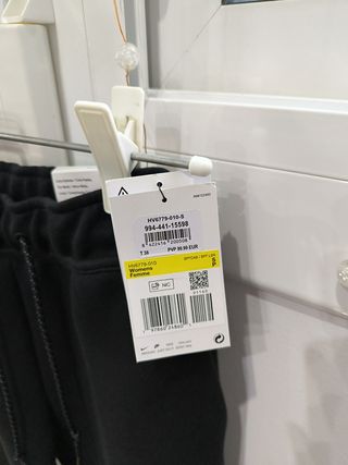 Pantalón chándal Nike mujer negro