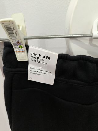 Pantalón chándal Nike mujer negro