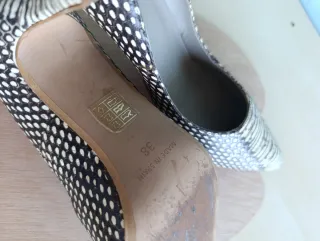 Zapatos tacón mujer piel serpiente T38