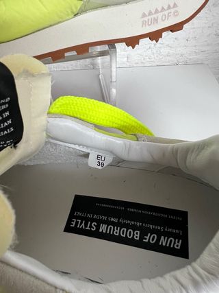 Zapatillas Run Of Talla 39 Flúor