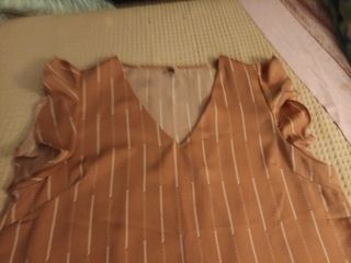 Blusa con estampado de rayas